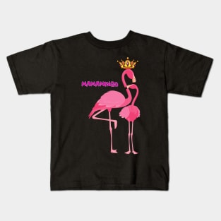 Mama Flamingo Kids T-Shirt